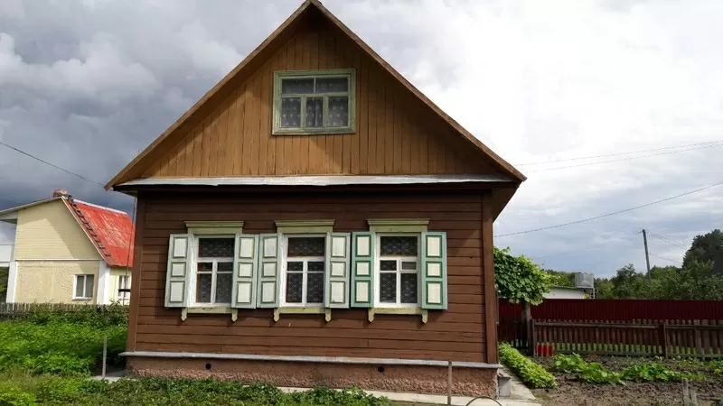 Продам дачный дом с земельным участком на реке Березина